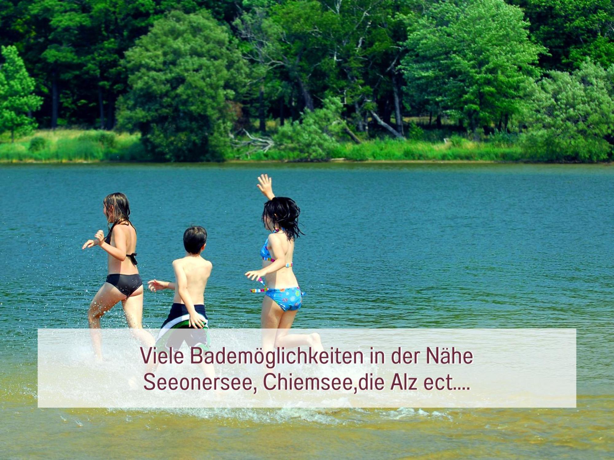 Designerwohnungen "Beim Schmied" In Chiemseenaehe Traunreut Kültér fotó